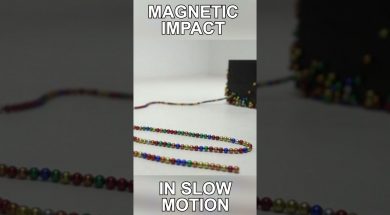 Magnetic Snake in slow motion