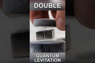Double Superconductor Levitation