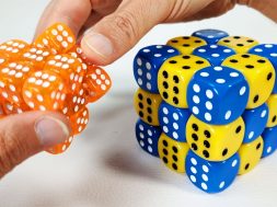 Magnetic Rubik’s CUBE made of DICE | Magnetic Games