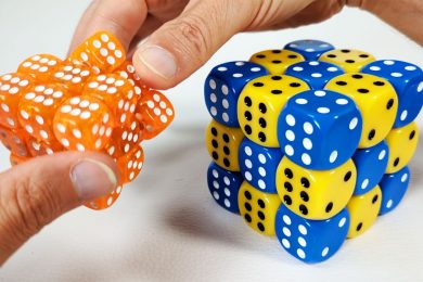 Magnetic Rubik’s CUBE made of DICE | Magnetic Games