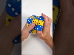 Magnetic Rubik’s CUBE made of DICE
