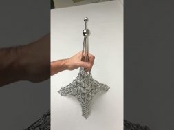 The Eiffel Tower made of magnets