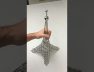 The Eiffel Tower made of magnets
