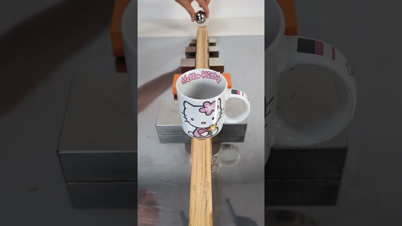 Magnetic Accelerator VS Hello Kitty – Magnetic Games