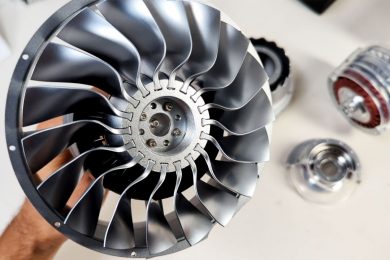Turbofan Engine Model Kit that Works | Magnetic Games