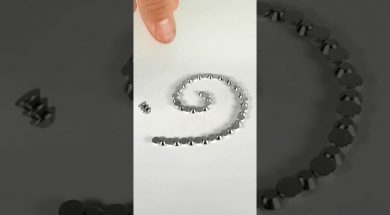 Cone Spiral Magnetic Chain Reaction