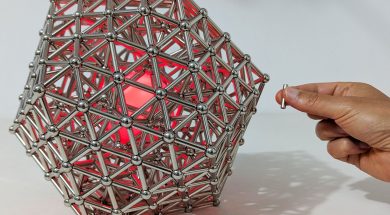 Magnetic Icosahedron Lamp | Magnetic Games