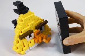 Angry Birds Chuck made of Magnets | Magnetic Games