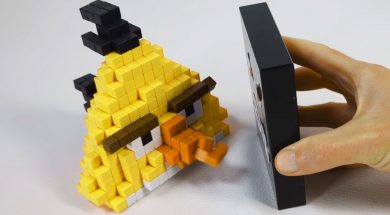 Angry Birds Chuck made of Magnets | Magnetic Games