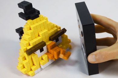 Angry Birds Chuck made of Magnets | Magnetic Games