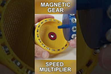 Magnetic Gear Speed Multiplier