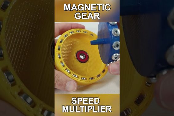 Magnetic Gear Speed Multiplier