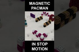 Magnetic PACMAN in Stop Motion