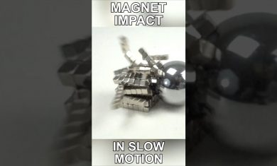 Slow Mo Magnets Impact