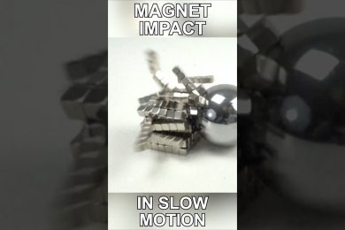 Slow Mo Magnets Impact