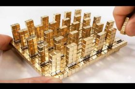 Golden Vibrations and Laser Sounds