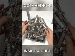 Magnetic Octahedron inside a CUBE