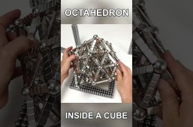Magnetic Octahedron inside a CUBE