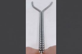 Magnetic Balls Chain Reactions