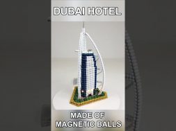 Bubai Hotel made of Magnetic Balls