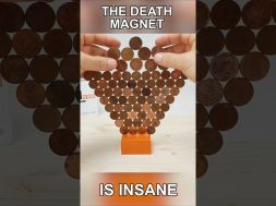 Coins in Balance on the Death Magnet