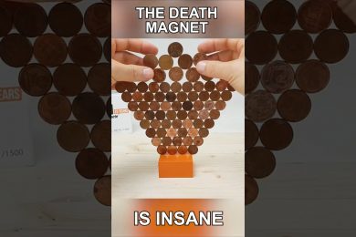 Coins in Balance on the Death Magnet