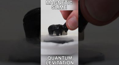 Magnetic Slime in Quantum Levitation