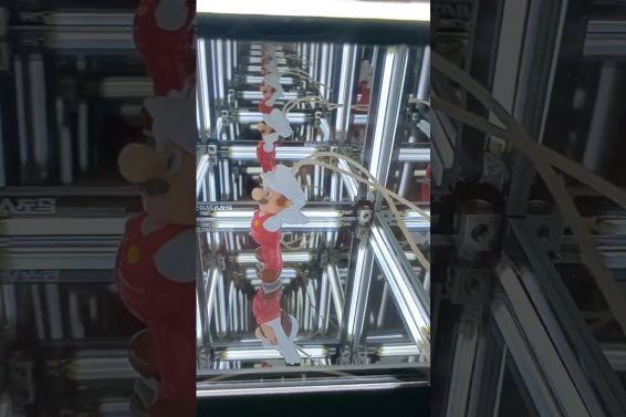 Mario in the infinite mirror