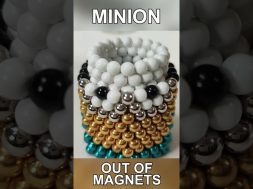 Minion out of Magnetic Balls