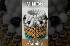 Minion out of Magnetic Balls