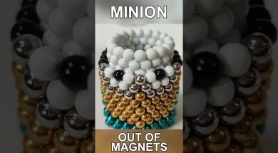 Minion out of Magnetic Balls