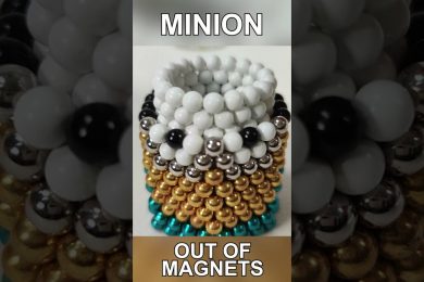 Minion out of Magnetic Balls