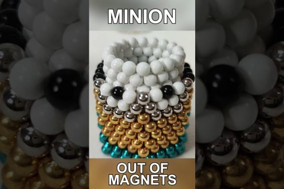 Minion out of Magnetic Balls