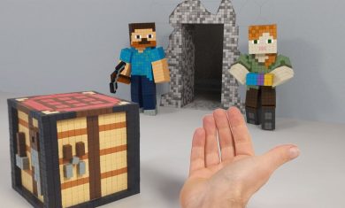 Steve VS Warden , Minecraft Animation