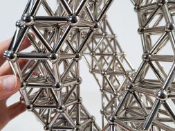 Triple Spiral made of Magnets