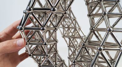Triple Spiral made of Magnets